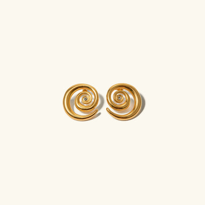 [Echo Fine]Tilly Gold Earrings