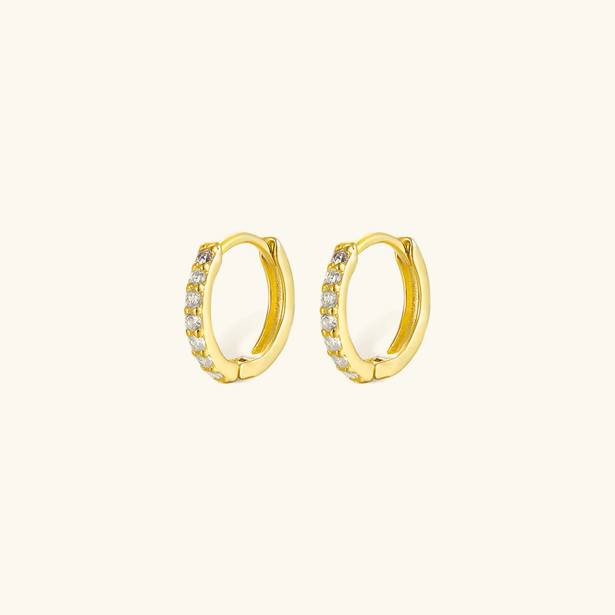 [Echo Fine]Alexandria Huggie Earrings