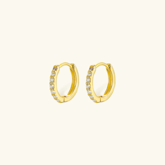 [Echo Fine]Alexandria Huggie Earrings