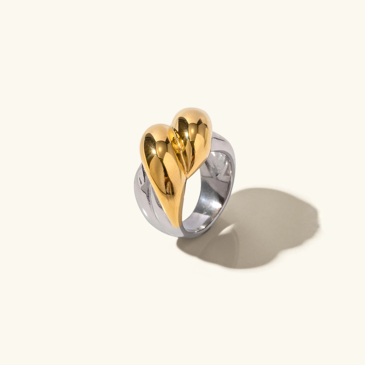 [Echo Fine]Fatima Two Tone Ring