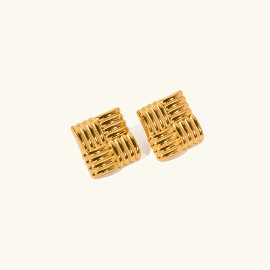 [Echo Fine]Cindy Gold Earrings