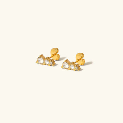 [Echo Fine]Lira Gold Earrings