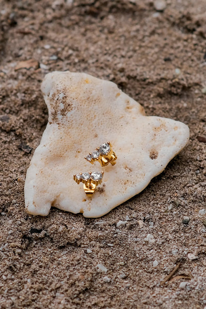 [Echo Fine]Lira Gold Earrings