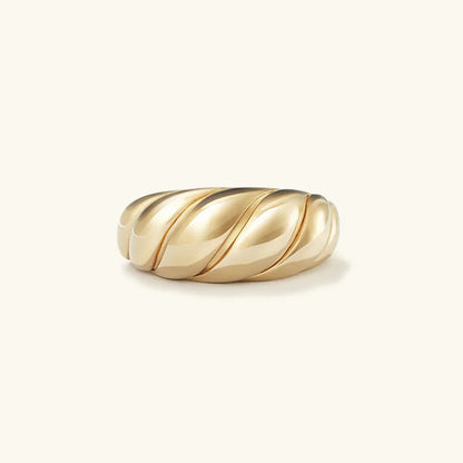[Echo Fine]Lorelei Gold Croissant Ring