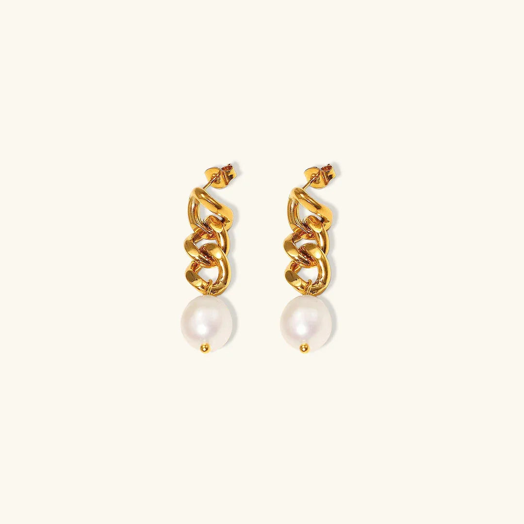 [Echo Fine]Lumina Pearl Earrings