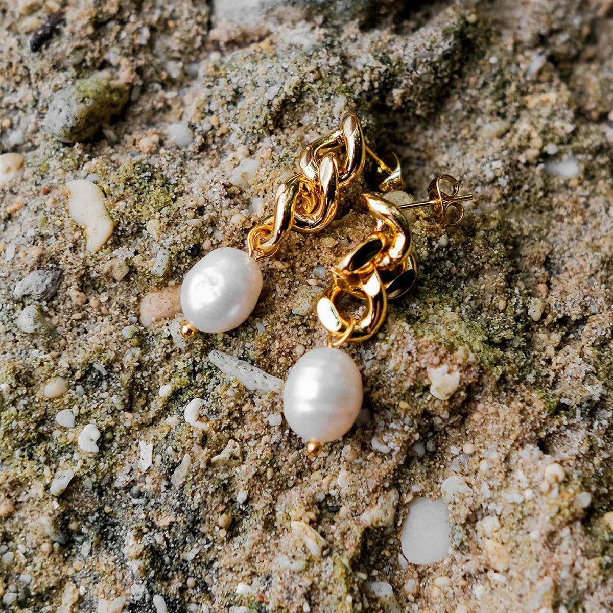 [Echo Fine]Lumina Pearl Earrings