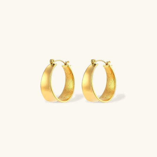 [Echo Fine]Lyla Hoop Earrings