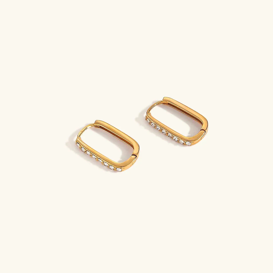 [Echo Fine]Maya Gold Hoop Earrings