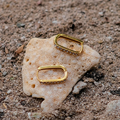 [Echo Fine]Maya Gold Hoop Earrings