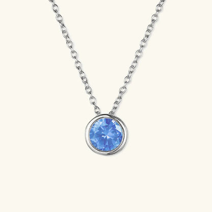 [Echo Fine]Amelia Birthstone Necklace