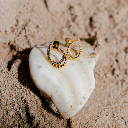 [Echo Fine]Nola Gold Earrings