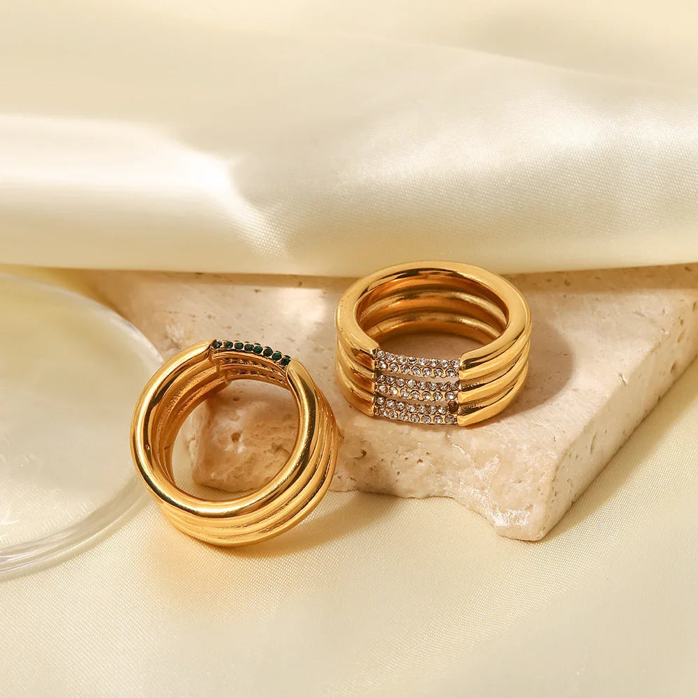 [Echo Fine]Serenity Diamond Gold Ring