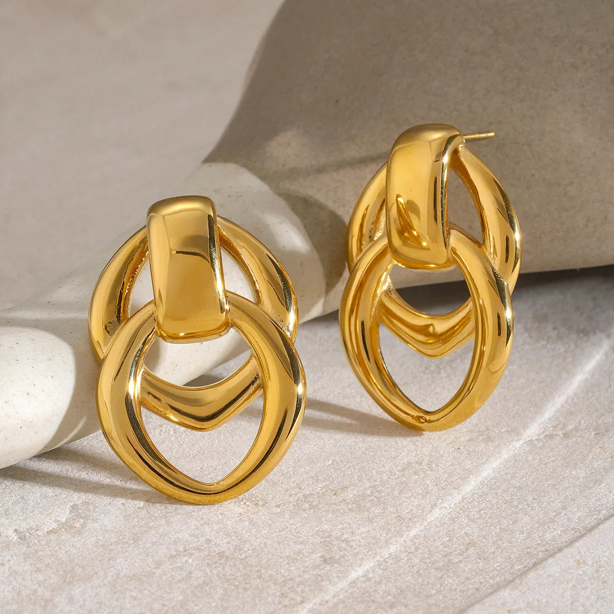 [Echo Fine]Zoey Gold Earrings