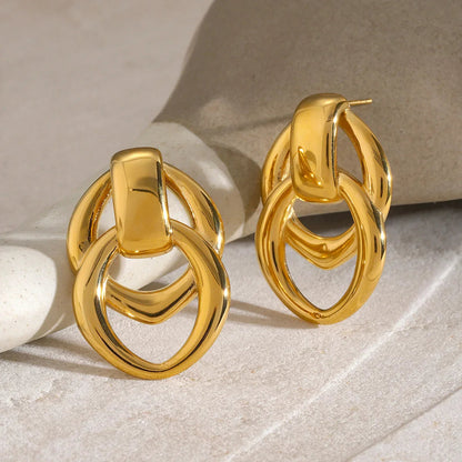 [Echo Fine]Zoey Gold Earrings