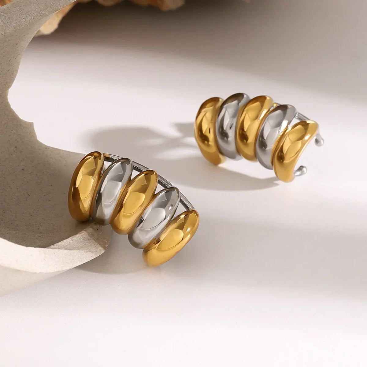 [Echo Fine]Beatrix Gold Earrings