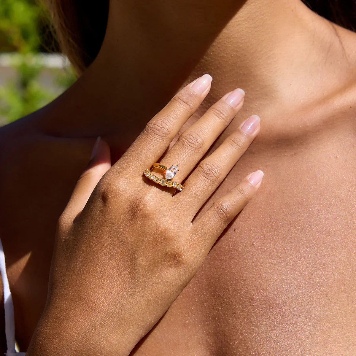 [Echo Fine]Calina Marquise Diamond Ring