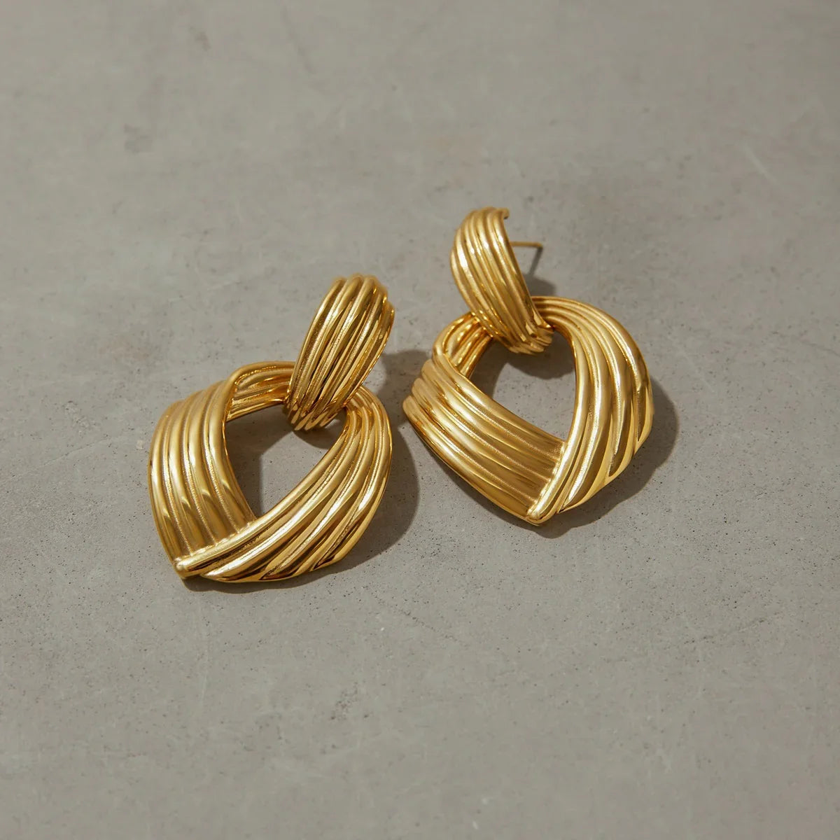 [Echo Fine]Selma Gold Knot Earrings