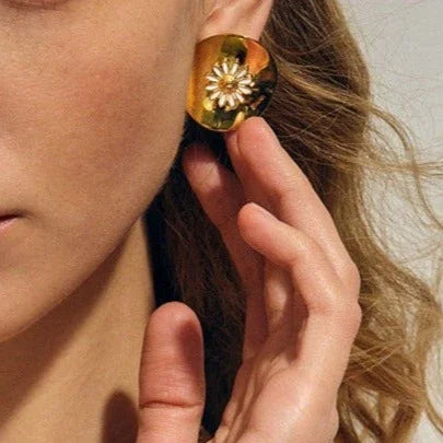 [Echo Fine]Georgiana Gold Earrings