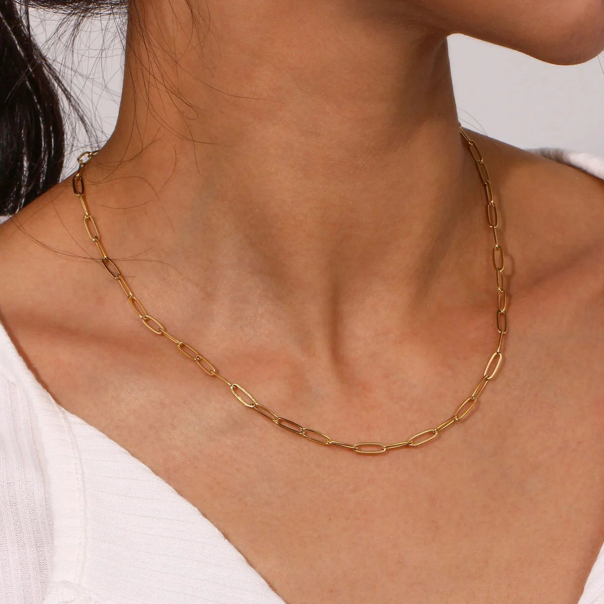 [Echo Fine]Lena Golden Chain Necklace