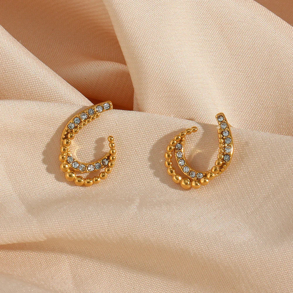 [Echo Fine]Nola Gold Earrings
