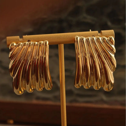 [Echo Fine]Alisa Gold Earrings