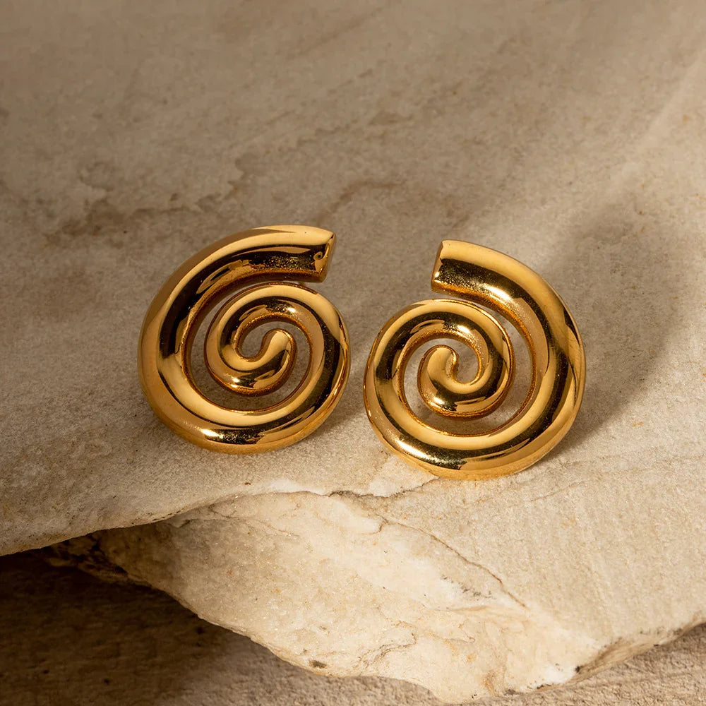 [Echo Fine]Malibu Gold Earrings