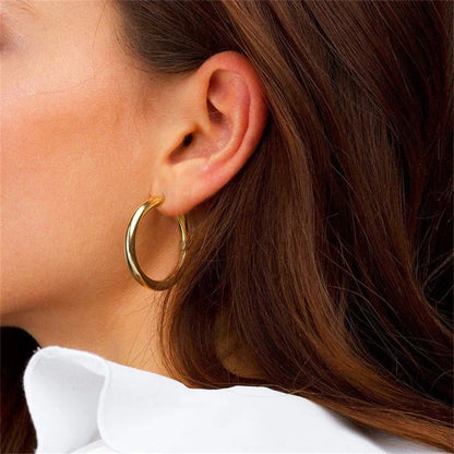 [Echo Fine]Broad Round Hoops