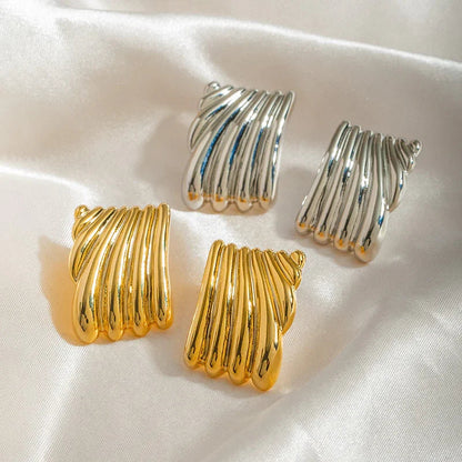 [Echo Fine]Alisa Gold Earrings