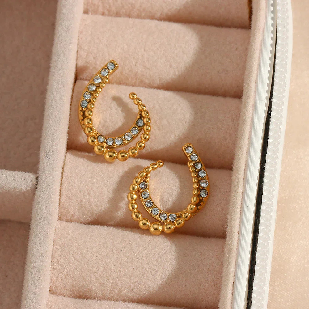[Echo Fine]Nola Gold Earrings