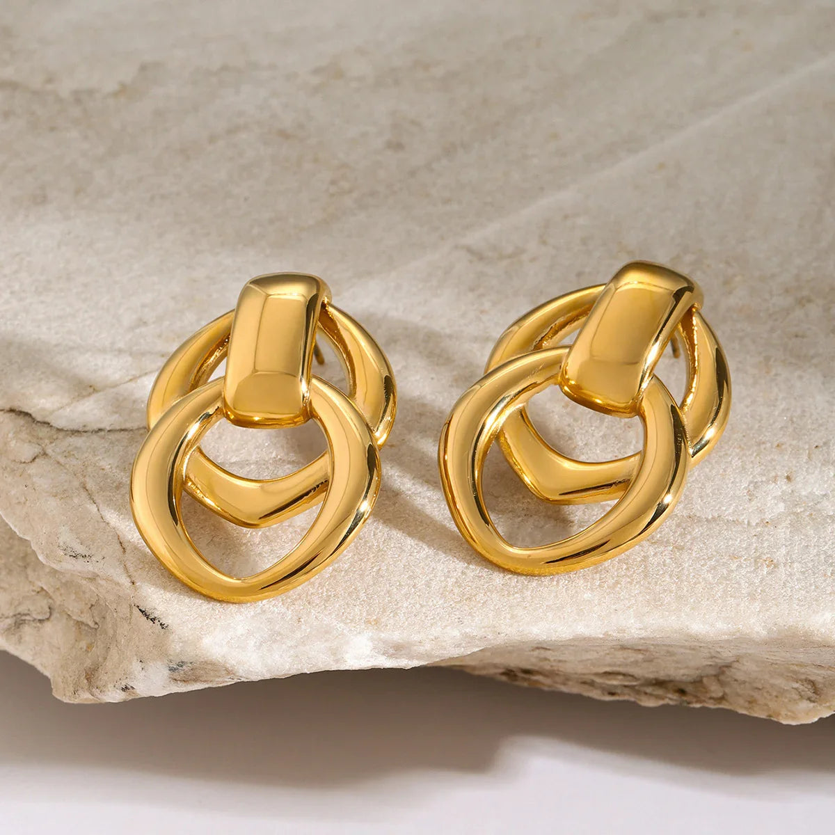 [Echo Fine]Zoey Gold Earrings