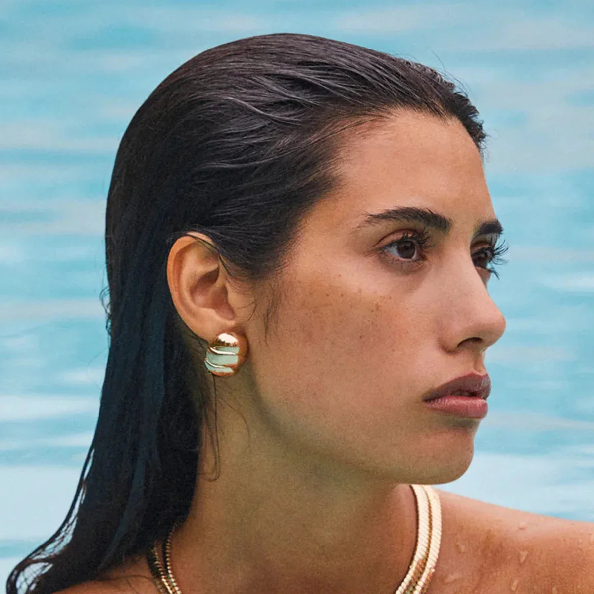 [Echo Fine]Willa Gold Earrings