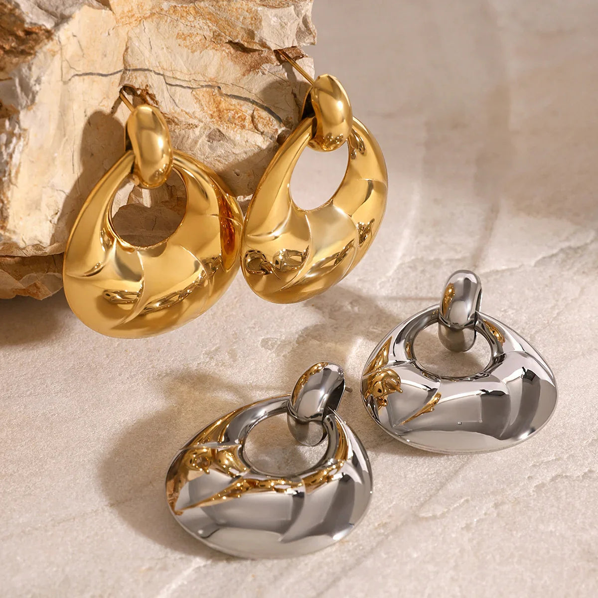 [Echo Fine]Coralyn Gold Earrings