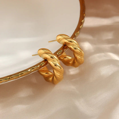 [Echo Fine]Naomi Twist Earrings