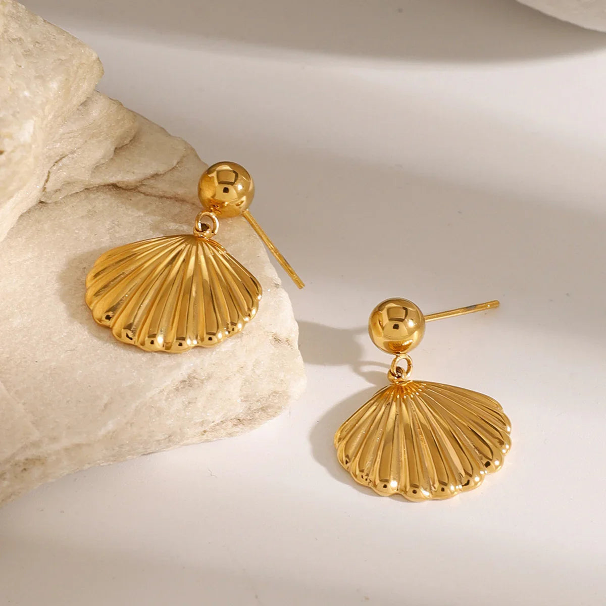 [Echo Fine]Delianna Shell Earrings