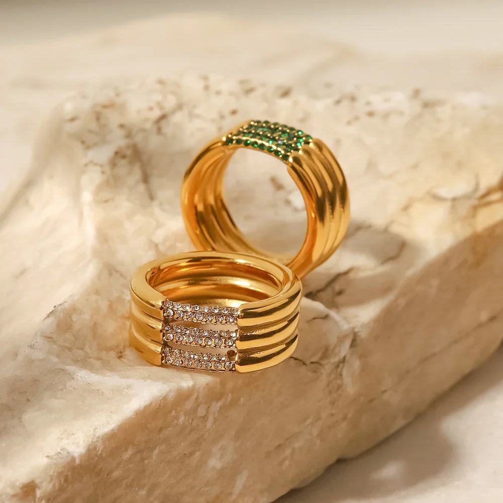 [Echo Fine]Serenity Diamond Gold Ring