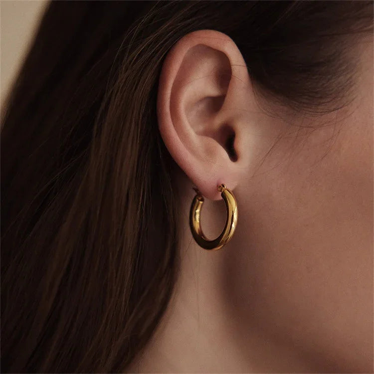 [Echo Fine]Broad Round Hoops
