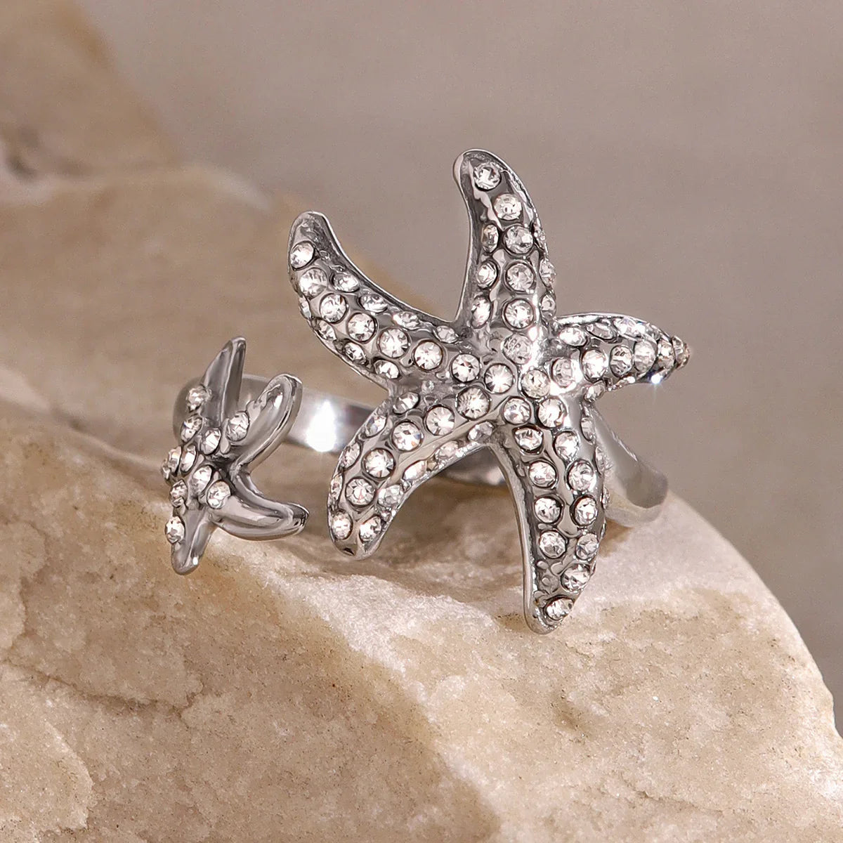 [Echo Fine]Marina Starfish Diamond Ring