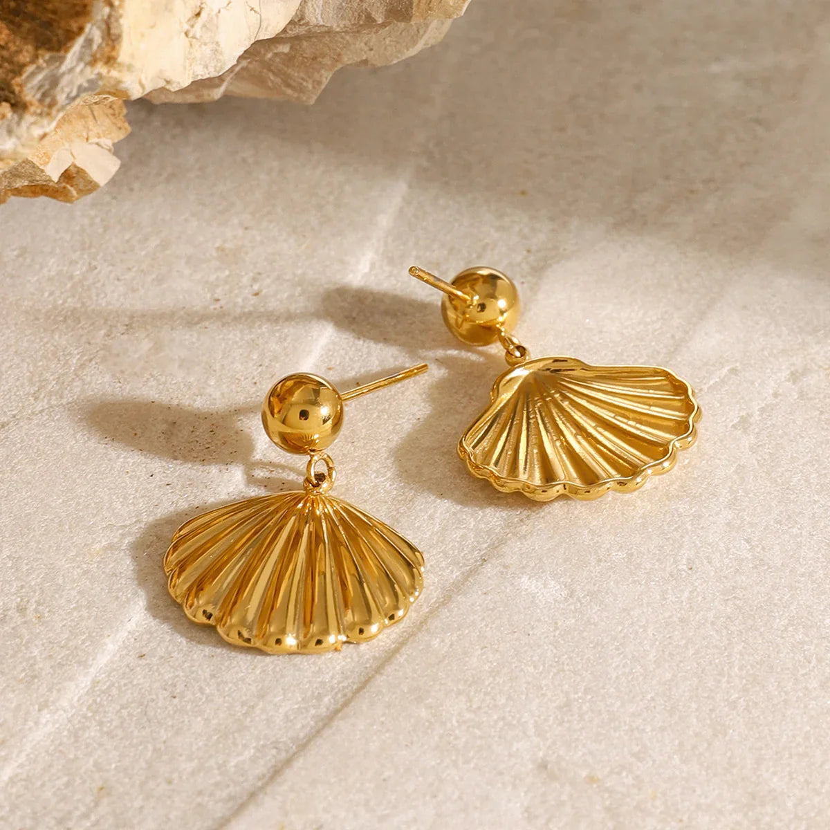 [Echo Fine]Delianna Shell Earrings