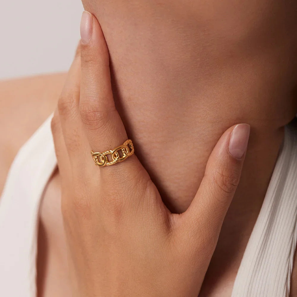 [Echo Fine]Harmony Gold Ring