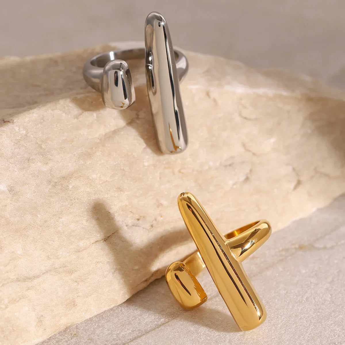 [Echo Fine]Seraphina Contemporary Gold Ring