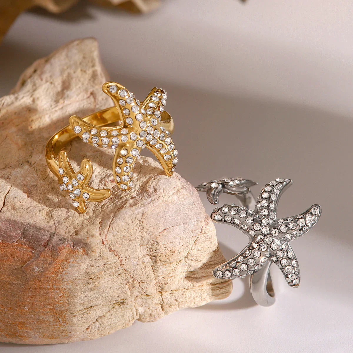 [Echo Fine]Marina Starfish Diamond Ring