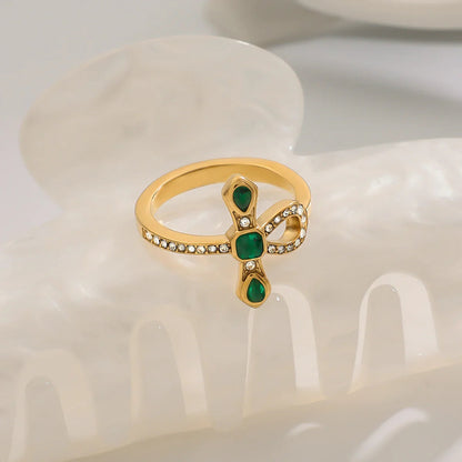 [Echo Fine]Joy Diamond Knot Gold Ring