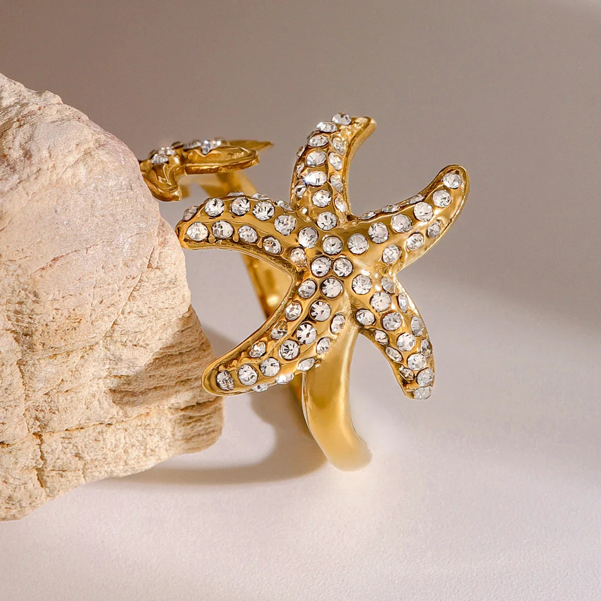 [Echo Fine]Marina Starfish Diamond Ring