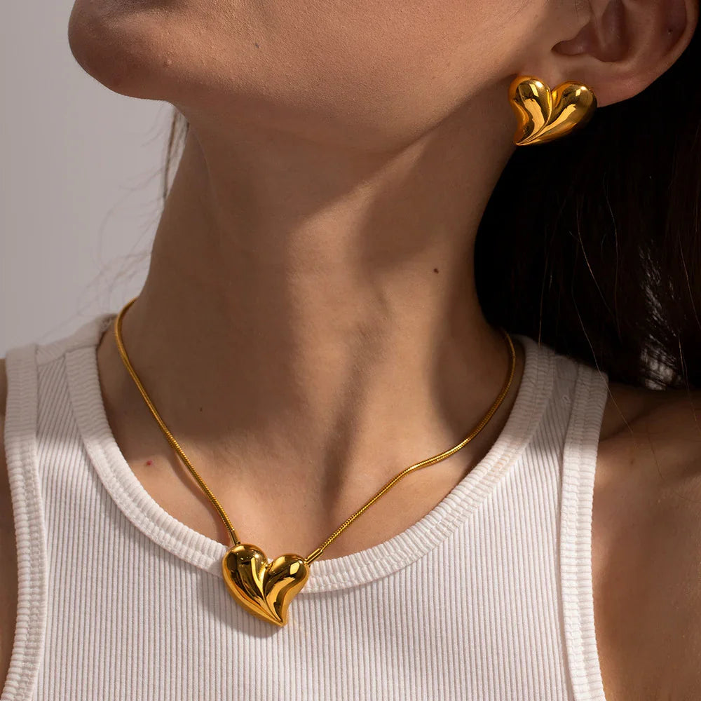 [Echo Fine]Dorothea Heart Necklace