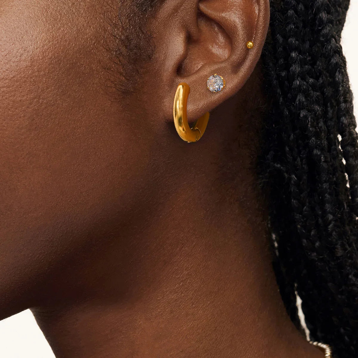 [Echo Fine]Megan Diamond Earring Bundle