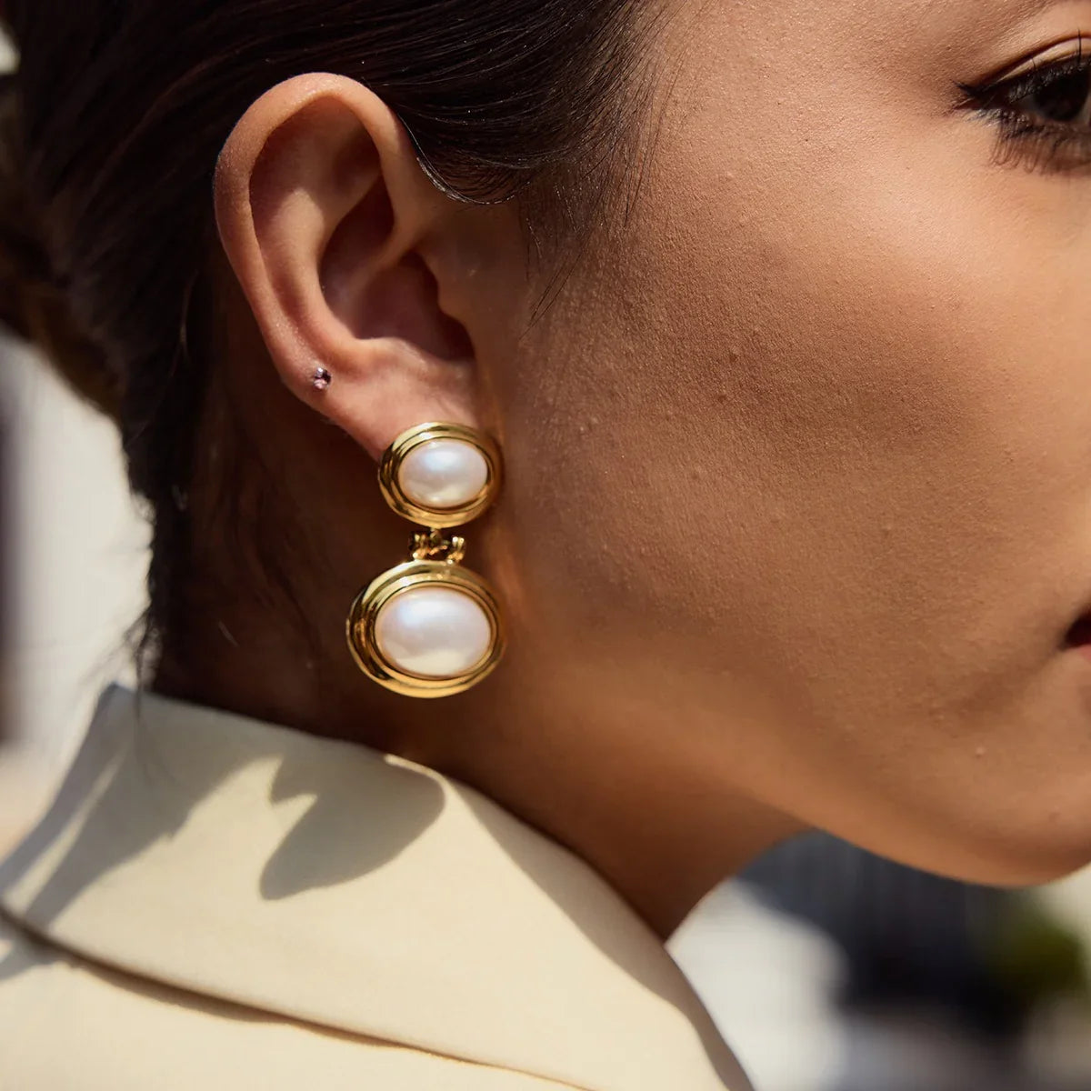 [Echo Fine]Winnie Freshwater Pearl Earrings