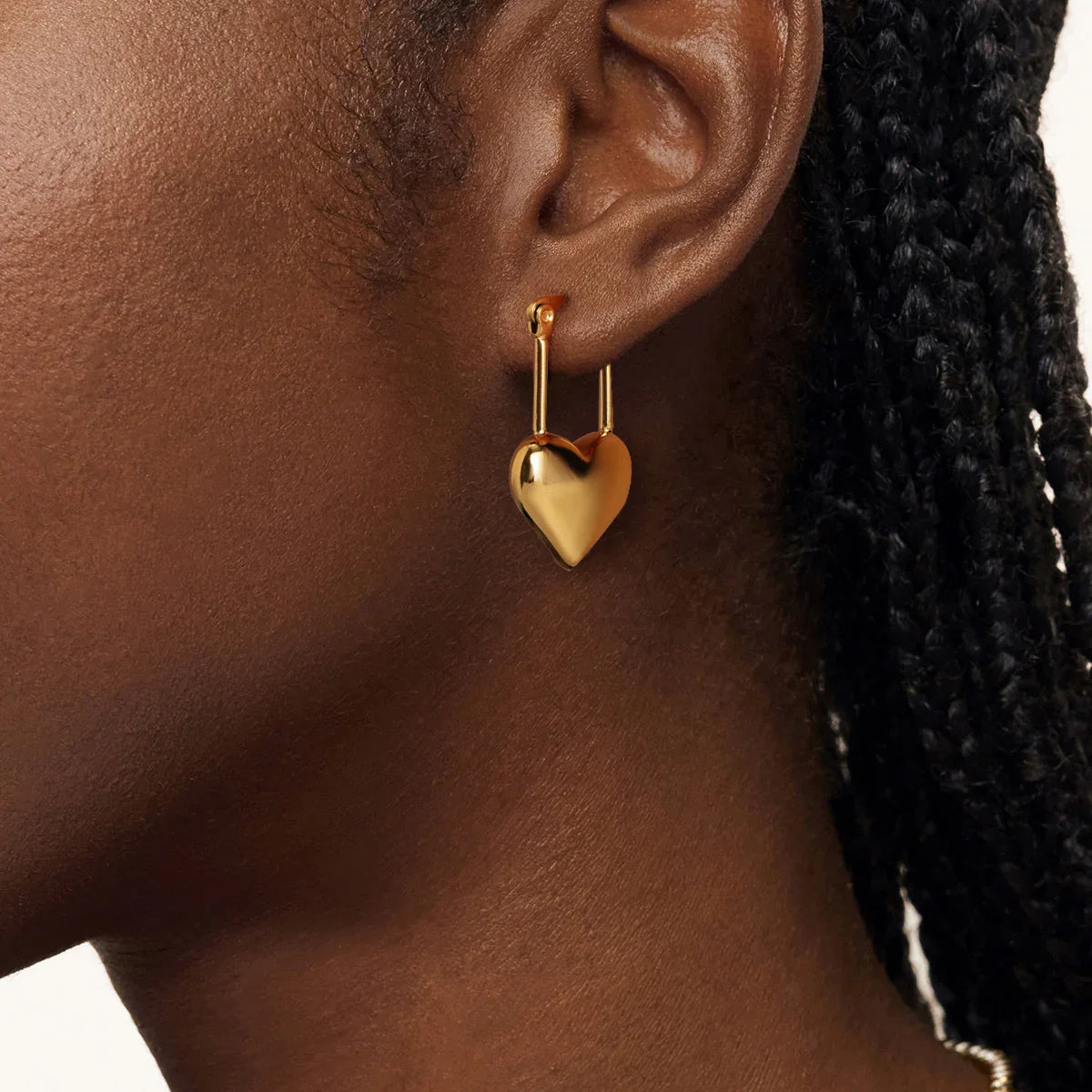 [Echo Fine]Jessamine Heart Earrings