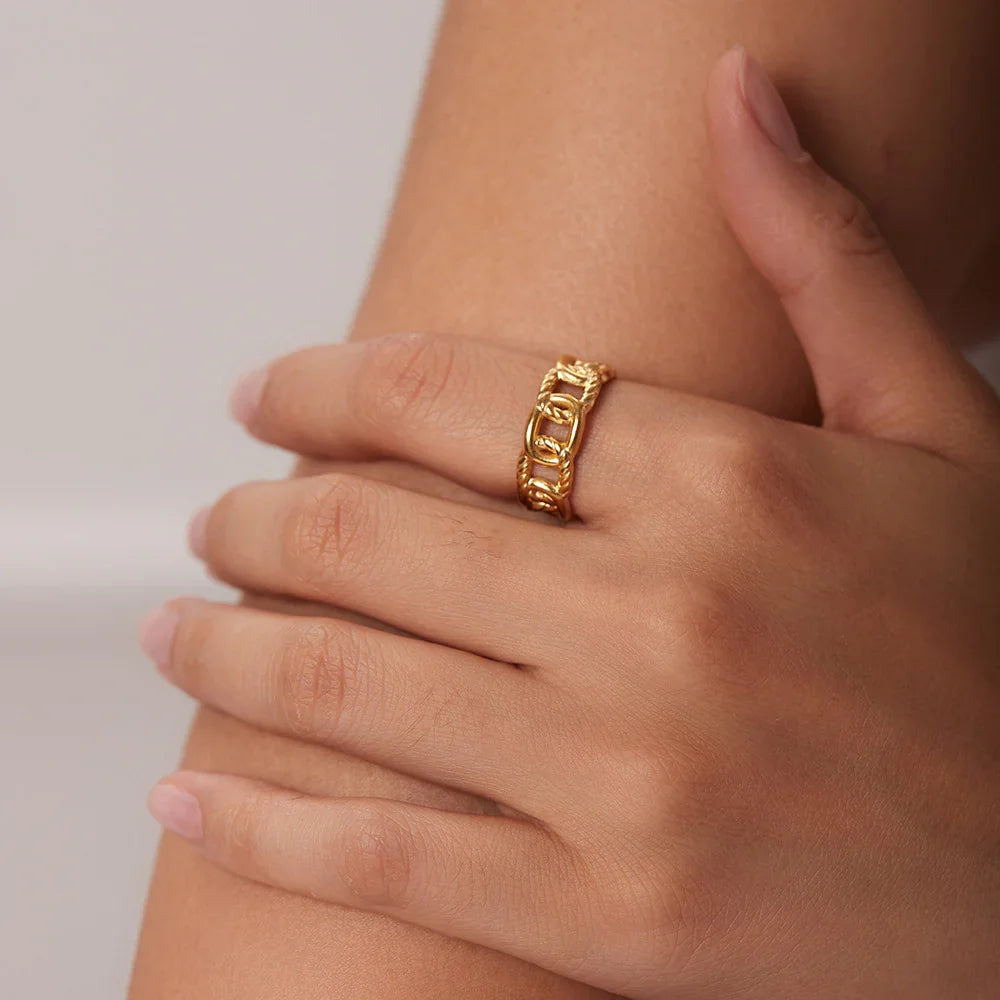 [Echo Fine]Harmony Gold Ring