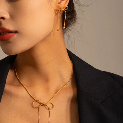 [Echo Fine]Annie Gold Earrings