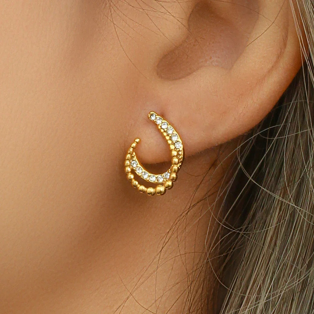 [Echo Fine]Nola Gold Earrings